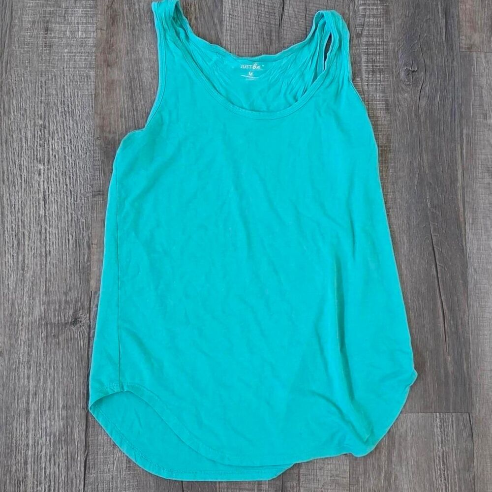 Just Be... Aqua Colored Women's tank top